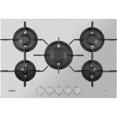 Whirlpool PMW75D2IXL Gas Hob 5 Burners - Inox