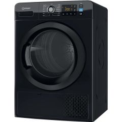 Indesit Heat Pump Tumble Dryer: Freestanding, 9,0kg - YT M11 92B X UK - Black