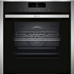 Neff B58VT68H0B, Built-in oven with added steam function