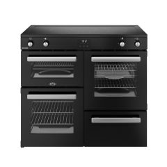 Belling RCA COOKCENTRE 100Ei 100cm Electric Induction Touch Range Cooker - Black