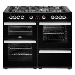 Belling  Cookcentre X110G BLK 110cm Gas Range Cooker