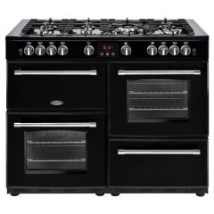 Belling Farmhouse X110G BLK 110cm Gas Range Cooker