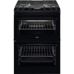 AEG CGX6130ACB 60cm Gas Double Cooker