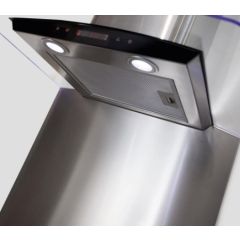 CDA CSB72CSS Curved Metal Splashback