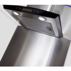CDA CSB92KSS Curved Metal Splashback
