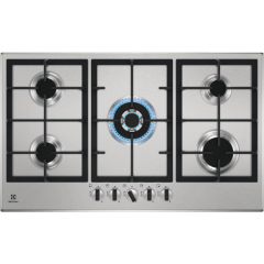 Electrolux KGS9536X 90cm Gas Hob Stainless Steel