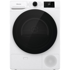Hisense DHGE8043 White 8Kg Condenser Heat Pump Dryer A+++