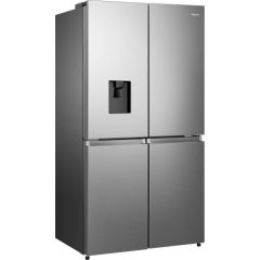 Hisense RQ758N4SWSE Multidoor Frost Free Fridge Freezer With Water Steel