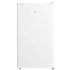 Midea MDRD125FGE01 47.5Cm Undercounter Fridge White 80L With Freezer, Reversible Door White