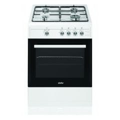 Simfer SIM51GW 50cm single cavity gas cooker white