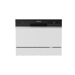 Toshiba DW-06T2W Table Top Dishwasher - 6 Place Setting