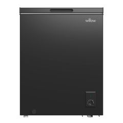 Willow W142CFB 141 Litre Chest Freezer - Black