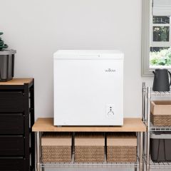 Willow W66CFW Table Top 66L Chest Freezer With Removable Storage Basket