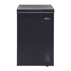 Willow W99CFB 99L Chest Freezer, Black