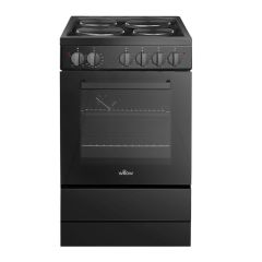 Willow WE50SSB 50Cm Single Cavity Electric Cooker, Black