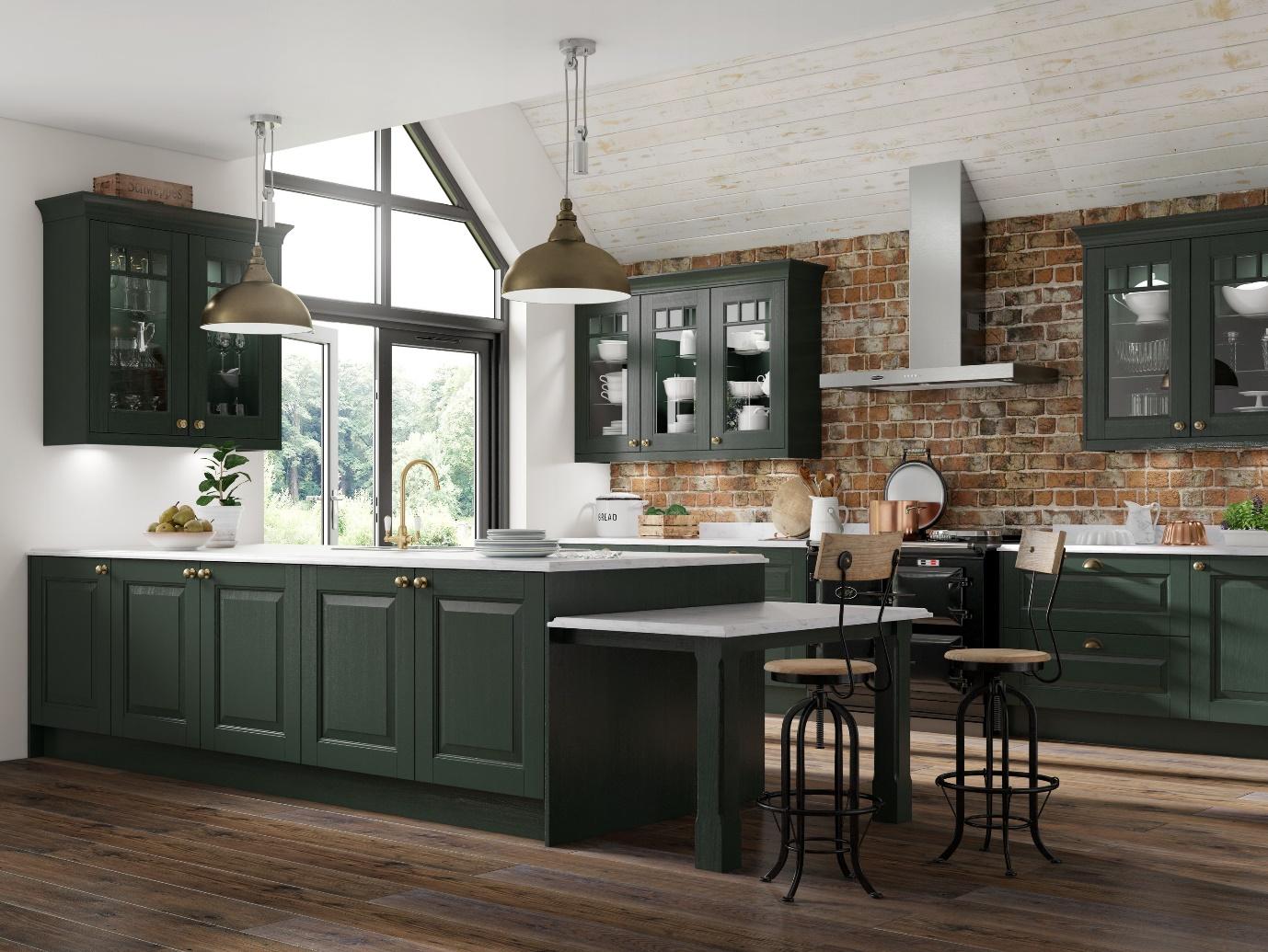 The Green Collection: Kitchen Colour Trends for 2025