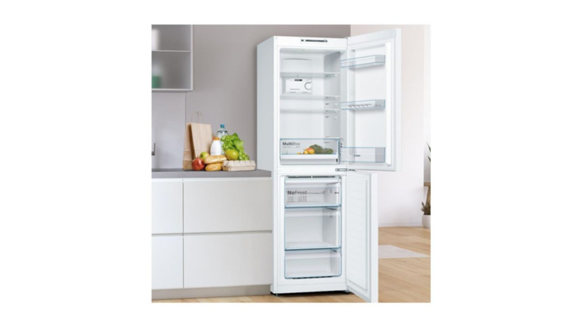 Bosch Fridge Freezer (White) KGN34NWEAG
